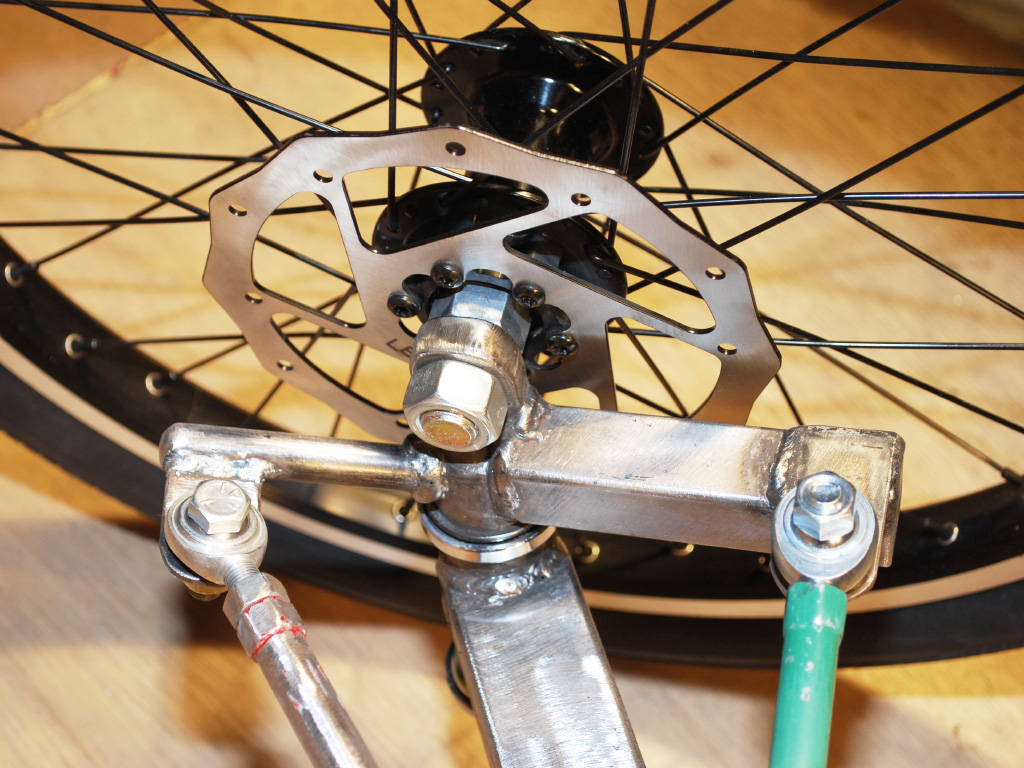 Warrior Racing Trike - steering linkage